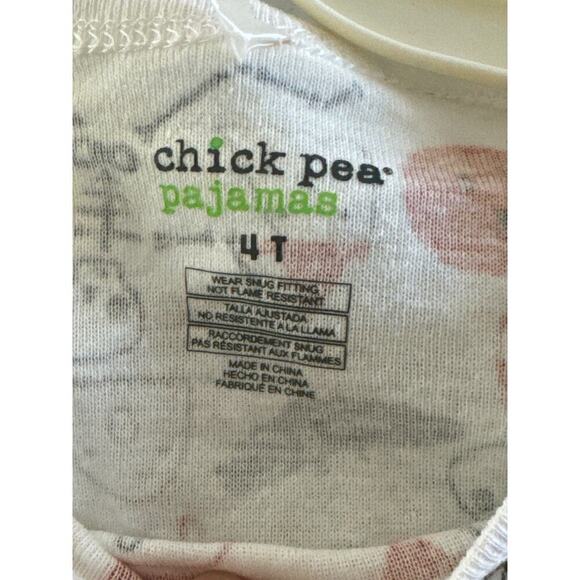 Chick Pea 4 Pieces Halloween Pajamas Set 4T NWT - Picture 13 of 14